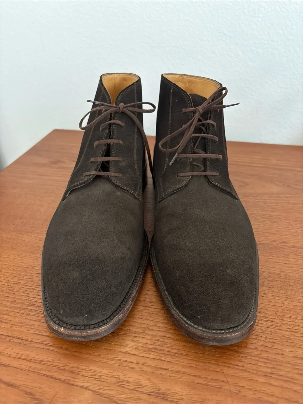 TODS Brown Suede Chukka Boots Size 10